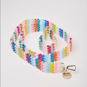 Susan Alexander Merry beaded leash BRAND NEW